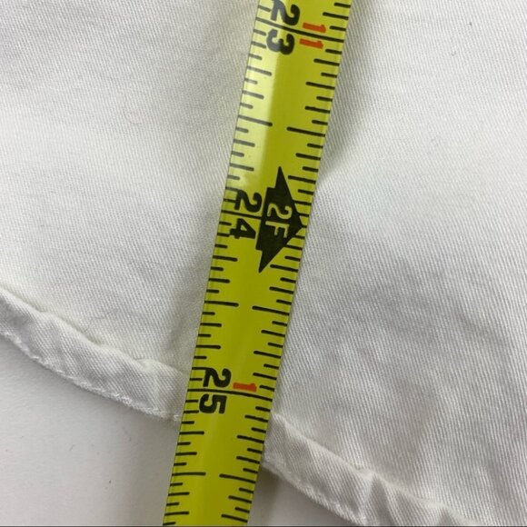 Democracy Western White Blouse  pearl snaps with shoulder studs - Picture 7 of 10